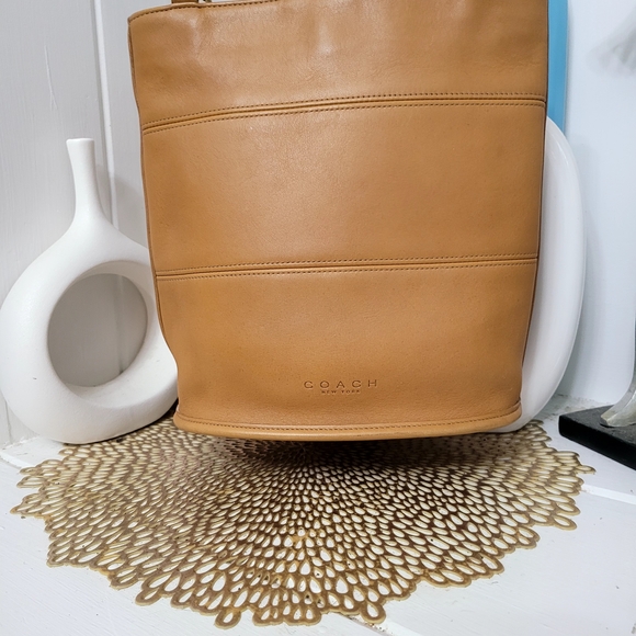 Vintage Coach Tribeca Tote 9991 CAMEL - Picture 10 of 16